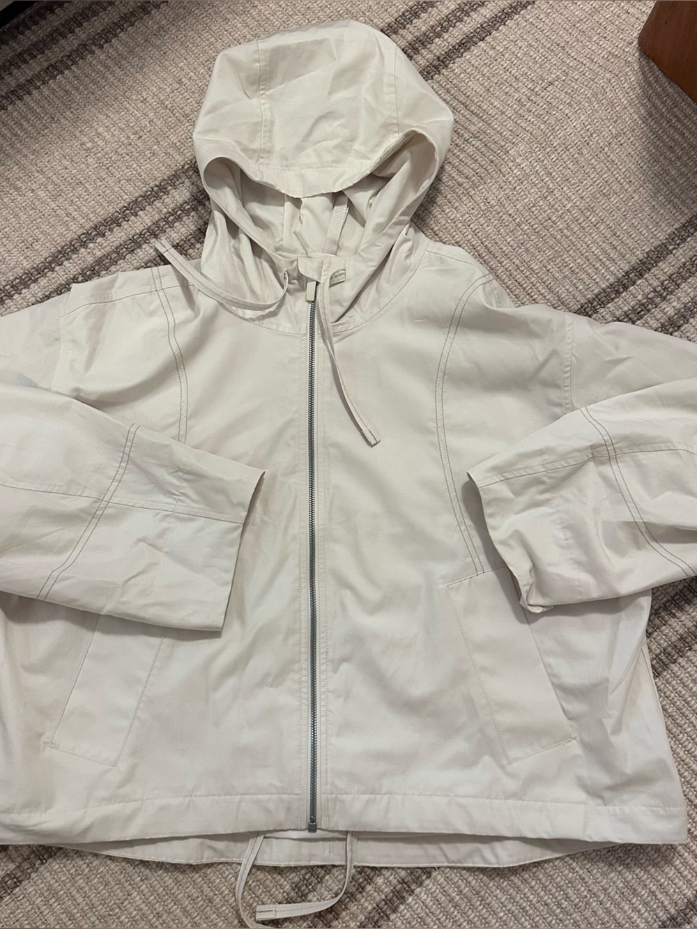 Cream Lululemon Jacket